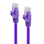 ALOGIC 0.5m Purple CAT5e Network Cable