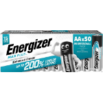 Energizer Max Plus Alkaline AA Battery Pack of 50