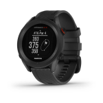 Garmin Approach S12 MIP 43 mm Digitaal 175 x 175 Pixels Touchscreen Zwart GPS