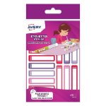 Avery RESMI30F self-adhesive label Rounded rectangle Permanent Multicolour 30 pc(s)