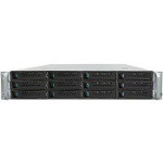 Intel H2312WPQJR server barebone Intel® C602 LGA 2011 (Socket R) Rack (2U) Black, Metallic