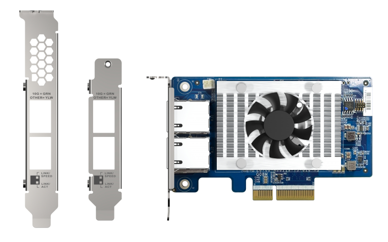 Image of QNAP QXG-10G2T-X710 network card Internal Ethernet 1000 Mbit/s