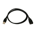 Monoprice USB 2.0, M/F, 0.9144m USB cable 36" (0.914 m) USB A Black