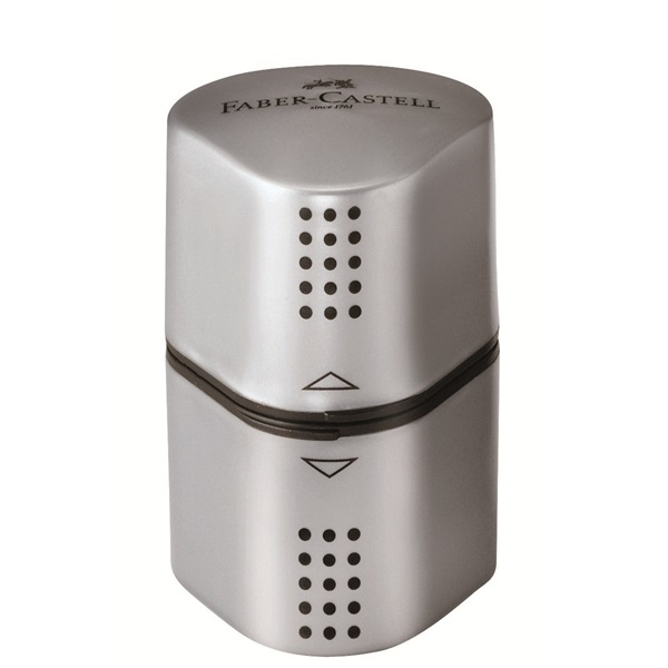 Image of Faber-Castell Grip 2001 Manual pencil sharpener Silver