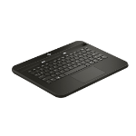 HP 803030-B41 mobile device keyboard Black Yugoslavian