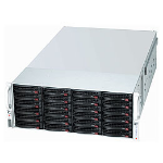 Supermicro SuperChassis 847E2C-R1K28JBOD Rack Black, Stainless steel 1280 W