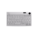 Active Key AK-440 Tastatur Büro USB QWERTZ US Englisch Weiß
