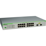 Allied Telesis AT-GS950/16PS Managed Gigabit Ethernet (10/100/1000) Power over Ethernet (PoE) Green, Grey