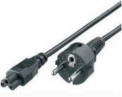 Photos - Cable (video, audio, USB) Equip High Quality Power Cord, C5 to Schuko 112150 