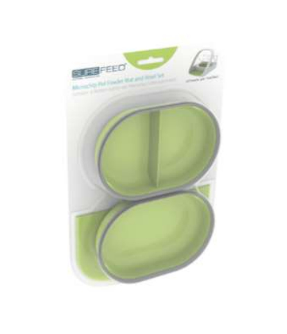 Image of Segula 70951 - Cat - Plastic - Green - Pet combination feeder &...