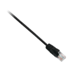 V7 V7CAT6UTP-03M-BLK-1E networking cable Black 118.1" (3 m) Cat6 U/UTP (UTP)