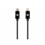 Monoprice 38378 lightning cable 17.7" (0.45 m) Black