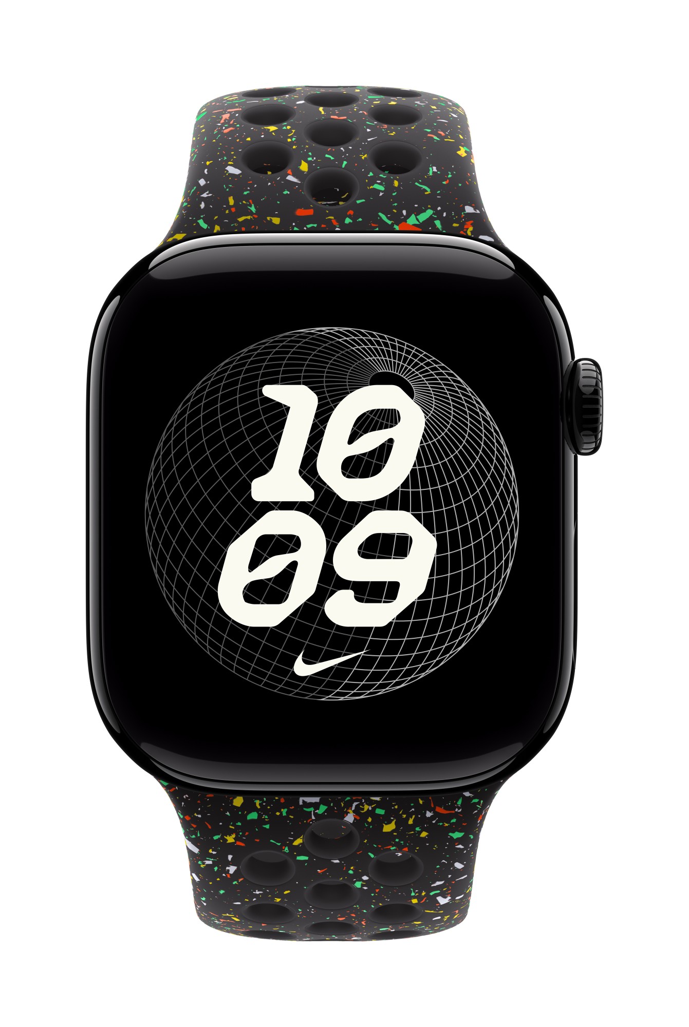 Apple MGAF4ZM/A smart wearable accessory Band Black Aluminium. Fluoroe