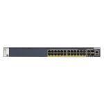 Netgear M4300-28G-PoE+ Managed L3 Gigabit Ethernet (10/100/1000) Black 1U Power over Ethernet (PoE)