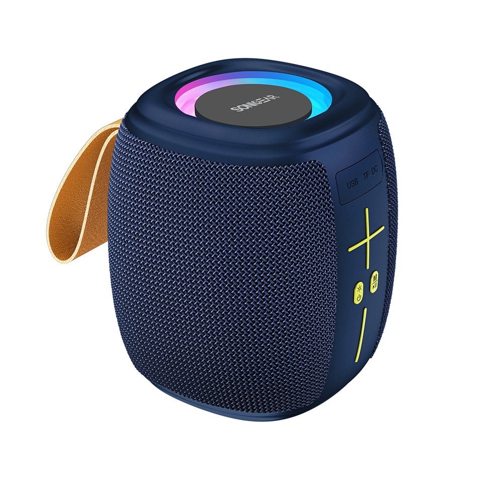 SONICGEAR Portable Speaker TWS BT/USB/FM/RGB SONICGO! 5 Atlantic Blue