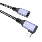 JLC PQ117 240W Type C female to Type C Right Hand Cable