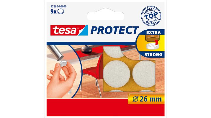 Image of TESA Protect - White - Round - 2.6 cm - 9 pc(s)