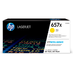 HP 657X originele high-capacity gele LaserJet tonercartridge