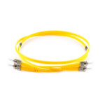 connektgear 1m Duplex Fibre Optic Single-Mode Cable OS2 9/125 Micron ST to ST Yellow 3-5 working days non cancellable non returnable