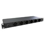 Vertiv PowerGo Monitored PDU|1U|Schuko inlet 230V 16A|6 Schuko
