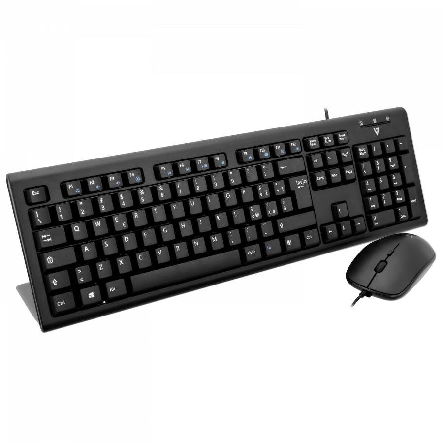 Image of V7 Wired Keyboard and Mouse Combo – IT