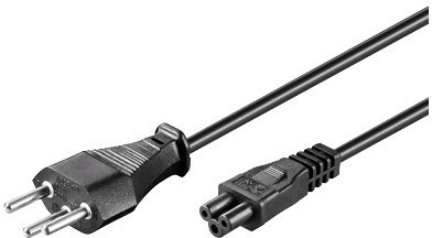 Image of Microconnect PE160830 power cable Black 3 m Power plug type J C5...