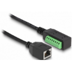 DeLOCK RJ45 Cable Cat.5e jack to Terminal Block Adapter 21.5 cm