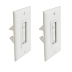 SANUS SA-IWCM2-W1 cable organizer Wall White 2 pc(s)