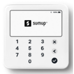 SumUp Solo Lite smart card reader Batterij/Accu Bluetooth Wit