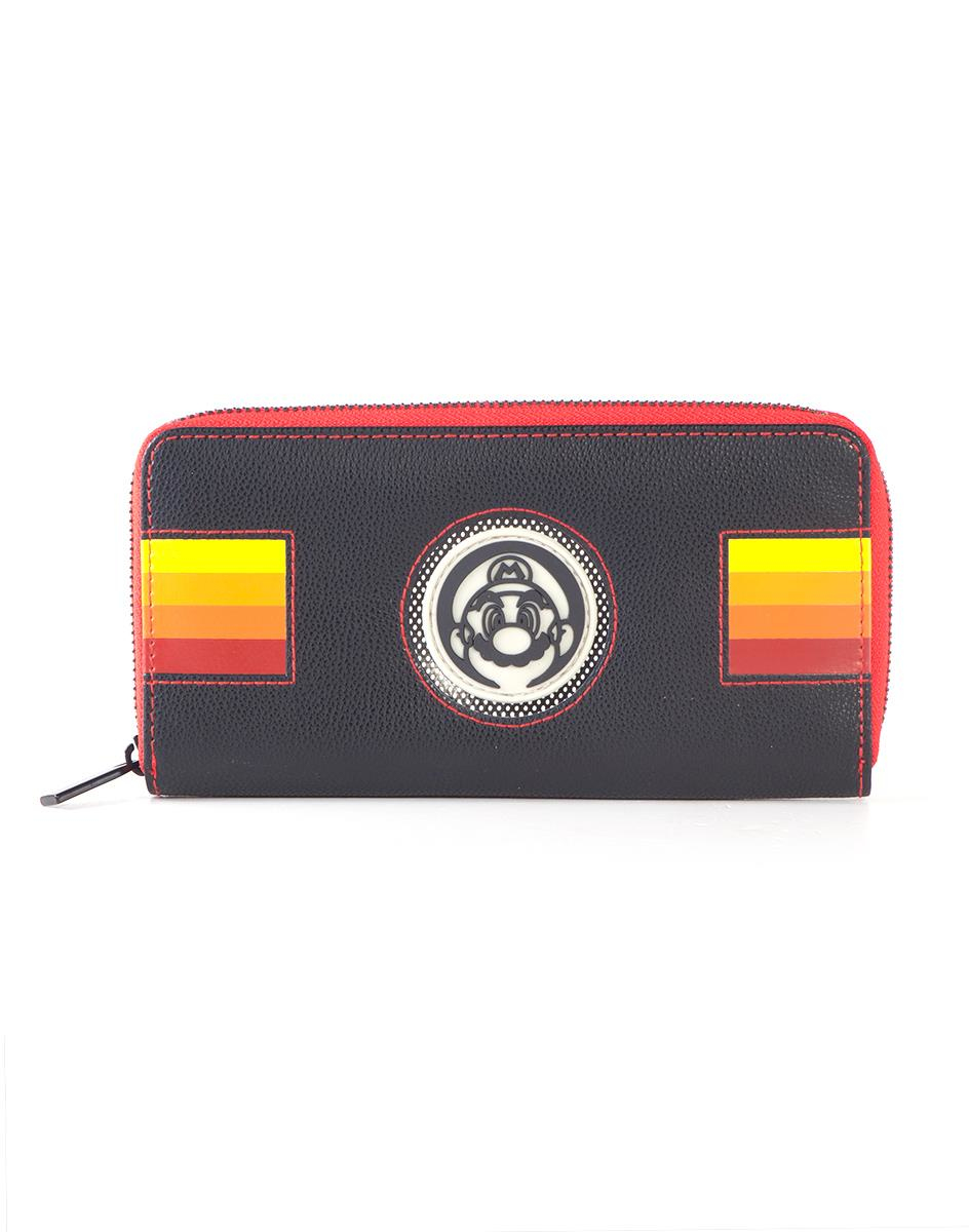 Nintendo Super Mario Ladies Zip Around Wallet Multicolour