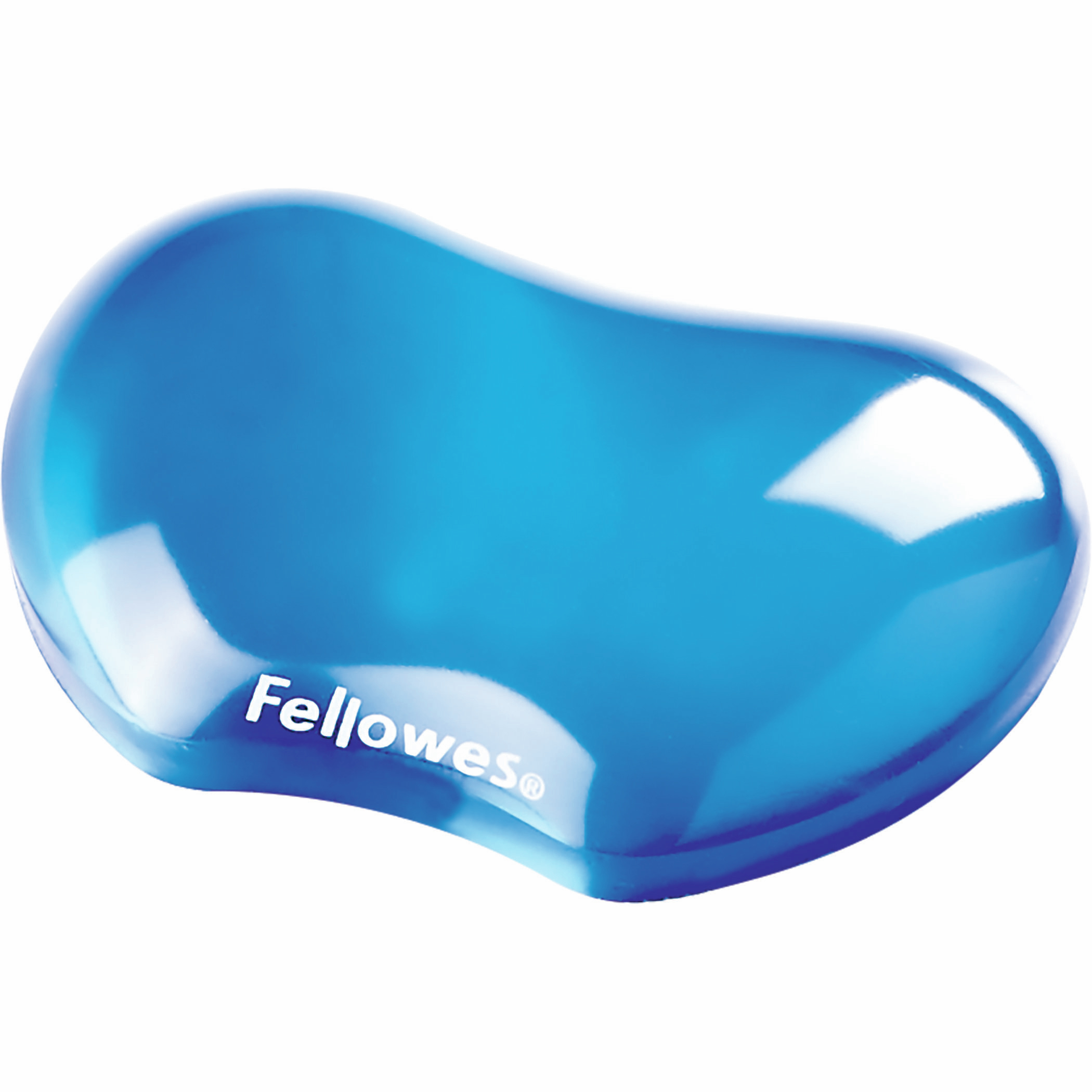 Image of Fellowes Wrist Rest - Crystals Gel Wrist Rest with Non Slip Rubber...