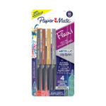 PAPERMATE PM Flair FeltTip Metal Pk4 Bx6