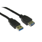 Cables Direct USB3-822 USB cable USB 3.2 Gen 1 (3.1 Gen 1) 2 m USB A Black