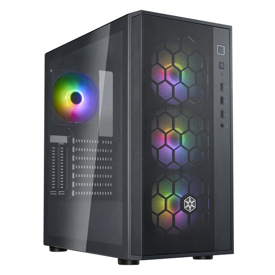 Image of Silverstone FARA R1 PRO V2 Black