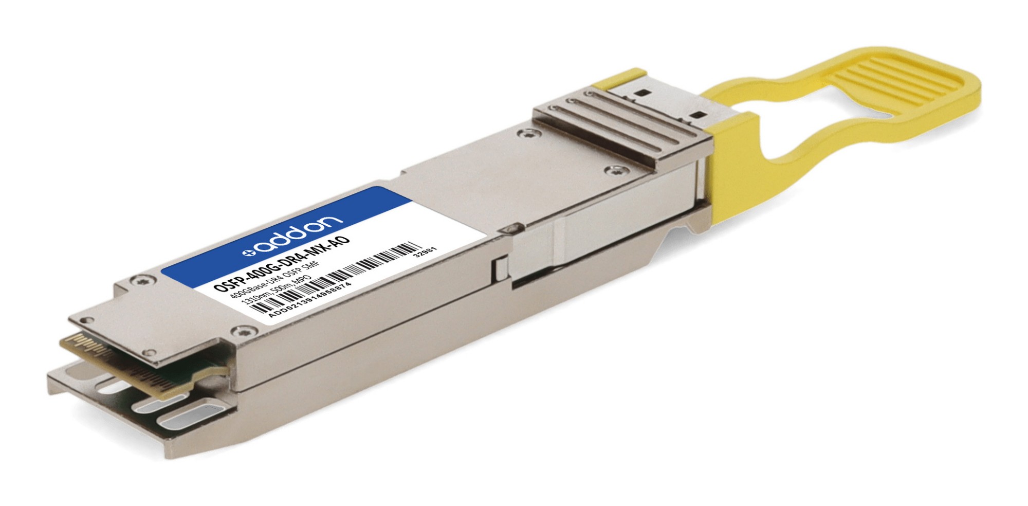 AddOn Networks OSFP-400G-DR4-MX-AO Compatible 400G OSFP 500 m TAA Compliant Transceiver