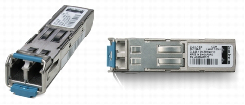 Image of Cisco 1000BASE-ZX SFP Transceiver Module SMF network media...