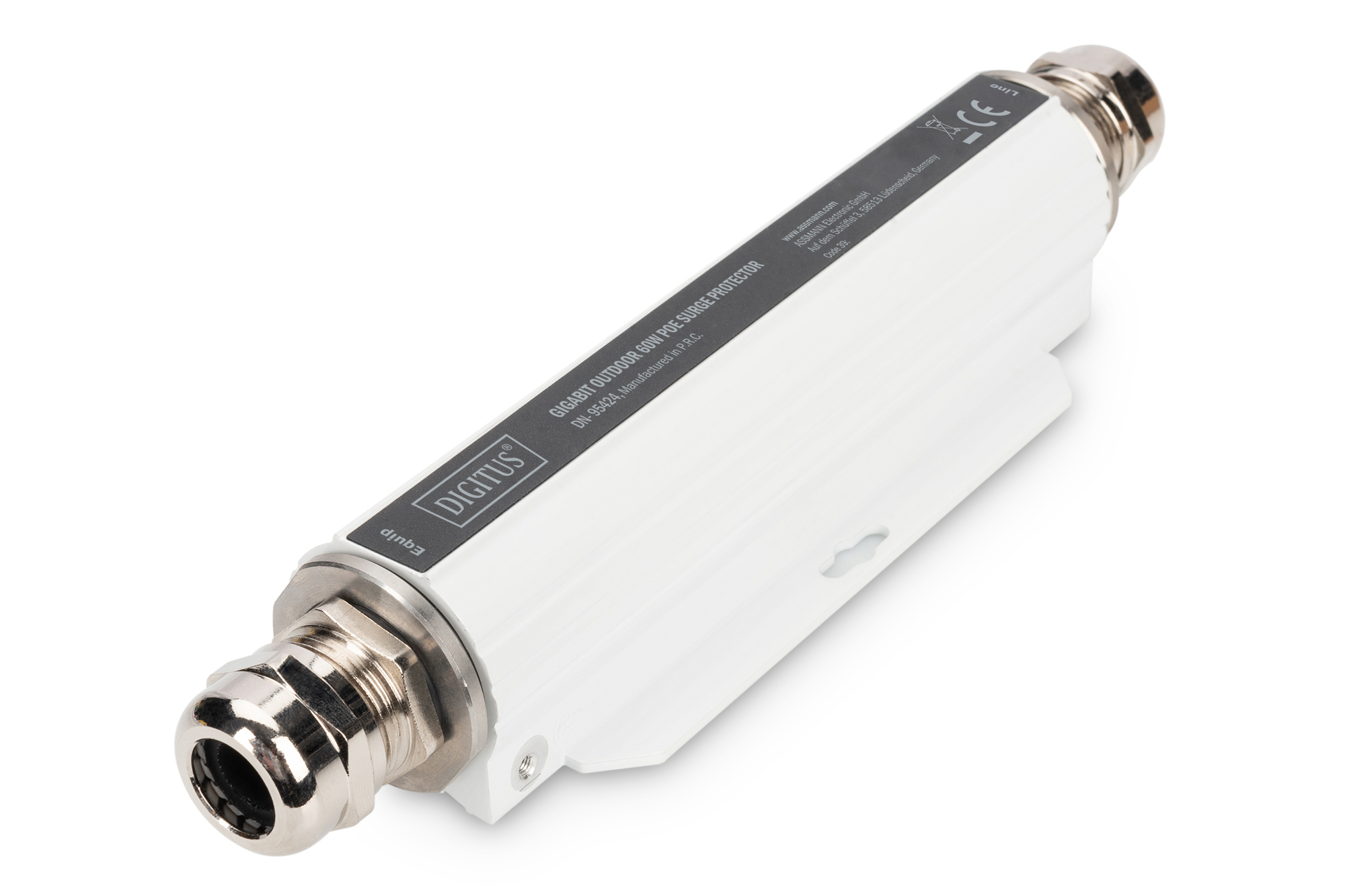 Image of Digitus Gigabit Outdoor 60W PoE Surge Protector