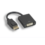 Axiom DPMDVIFK-AX video cable adapter DisplayPort DVI-I Black