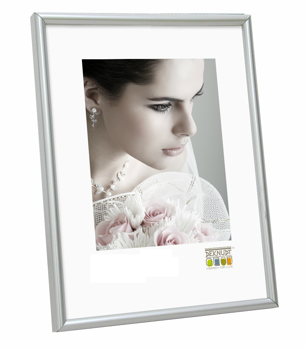 Image of Deknudt S011D1 - Plastic - Silver - Single picture frame - 20 x 30...