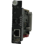 Perle C-100-M1SC2U network media converter Internal 100 Mbit/s Multi-mode Black