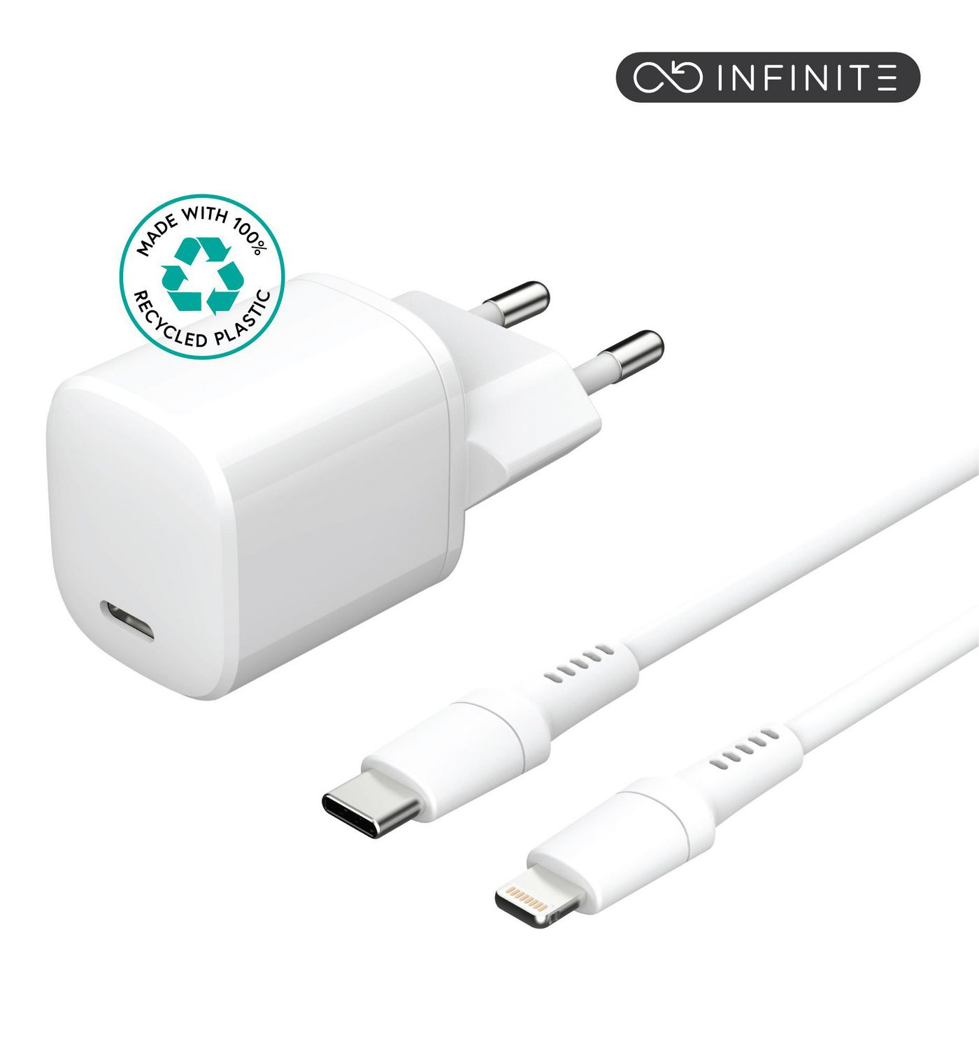 Image of eSTUFF ES637500 mobile device charger Smartphone. Tablet White AC Fast