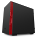 NZXT H210i Matte Black Red Mini Tower Black, Red