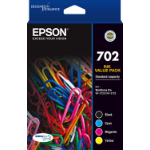 Epson 702 ink cartridge Standard Yield Black, Cyan, Magenta, Yellow