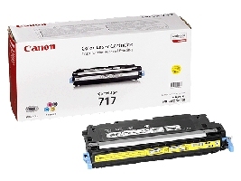 Canon 2575B002/717Y Toner cartridge yellow. 4K pages/5% for Canon LBP-