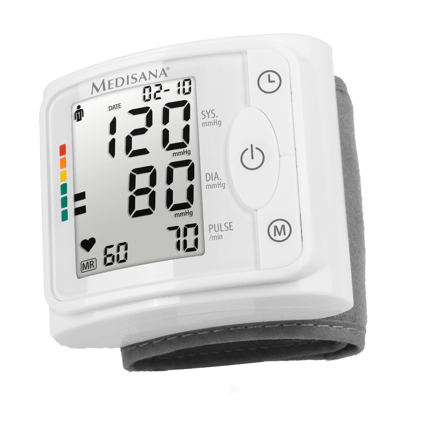 Image of Medisana Medisana BW 320 - Wrist - Automatic - Grey - White - 2...