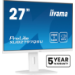 iiyama ProLite XUB2797QSU-W2 computer monitor 68,6 cm (27") 2560 x 1440 Pixels Quad HD LED Wit