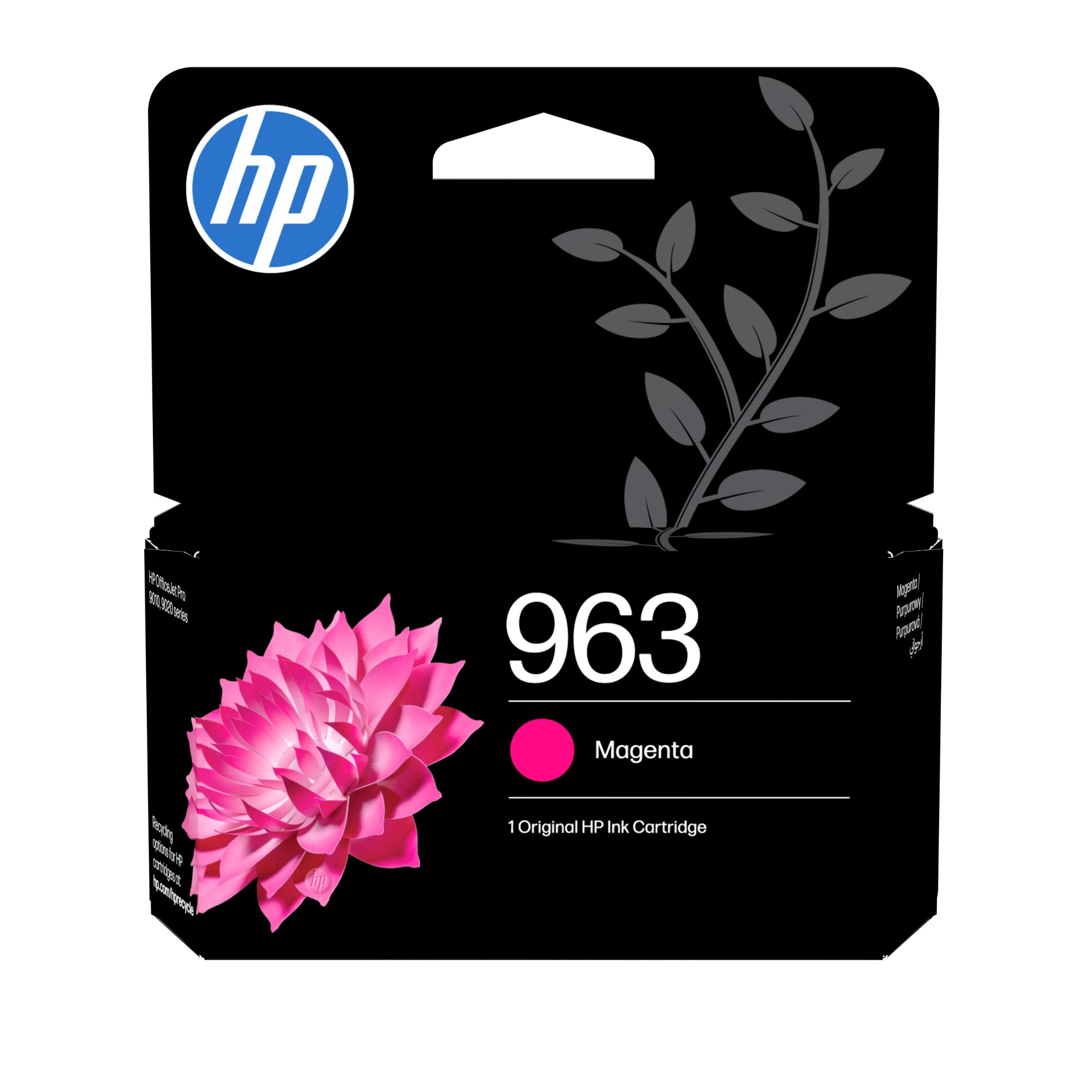 HP 3JA24AE/963 Ink cartridge magenta, 700 pages 10.77ml for HP OJ Pro 9010/e/9020/9020 e