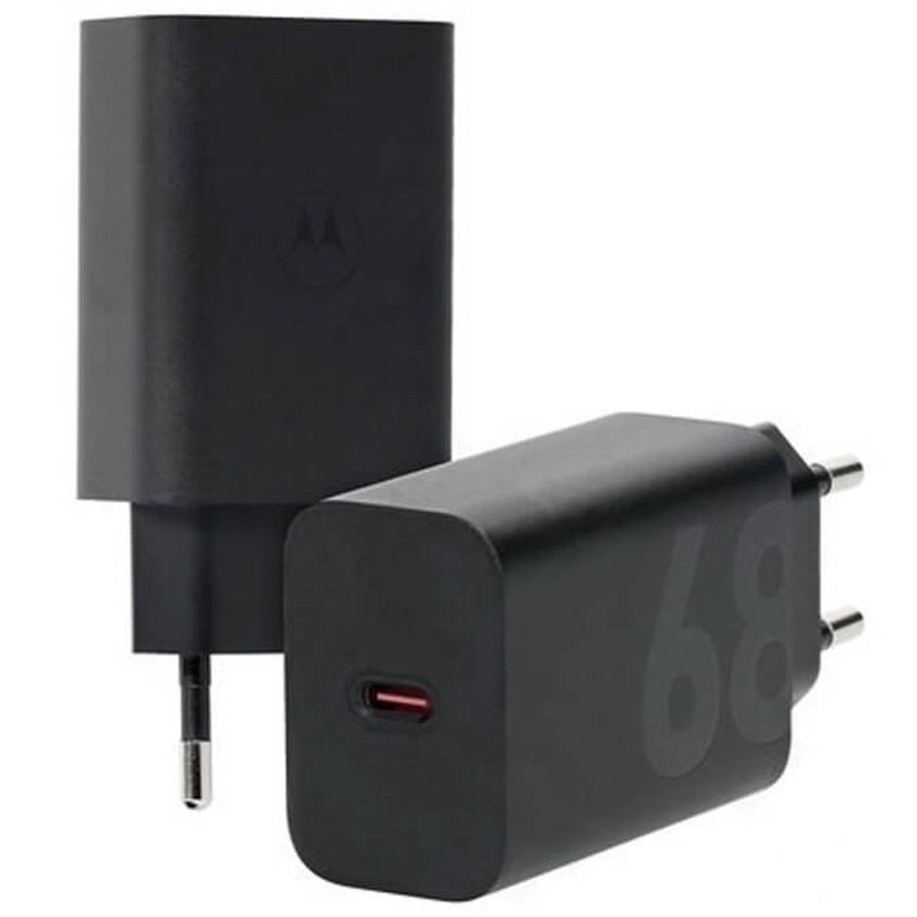 EU Product - Edge 30 Pro 68W AC adapter - Black thumbnail