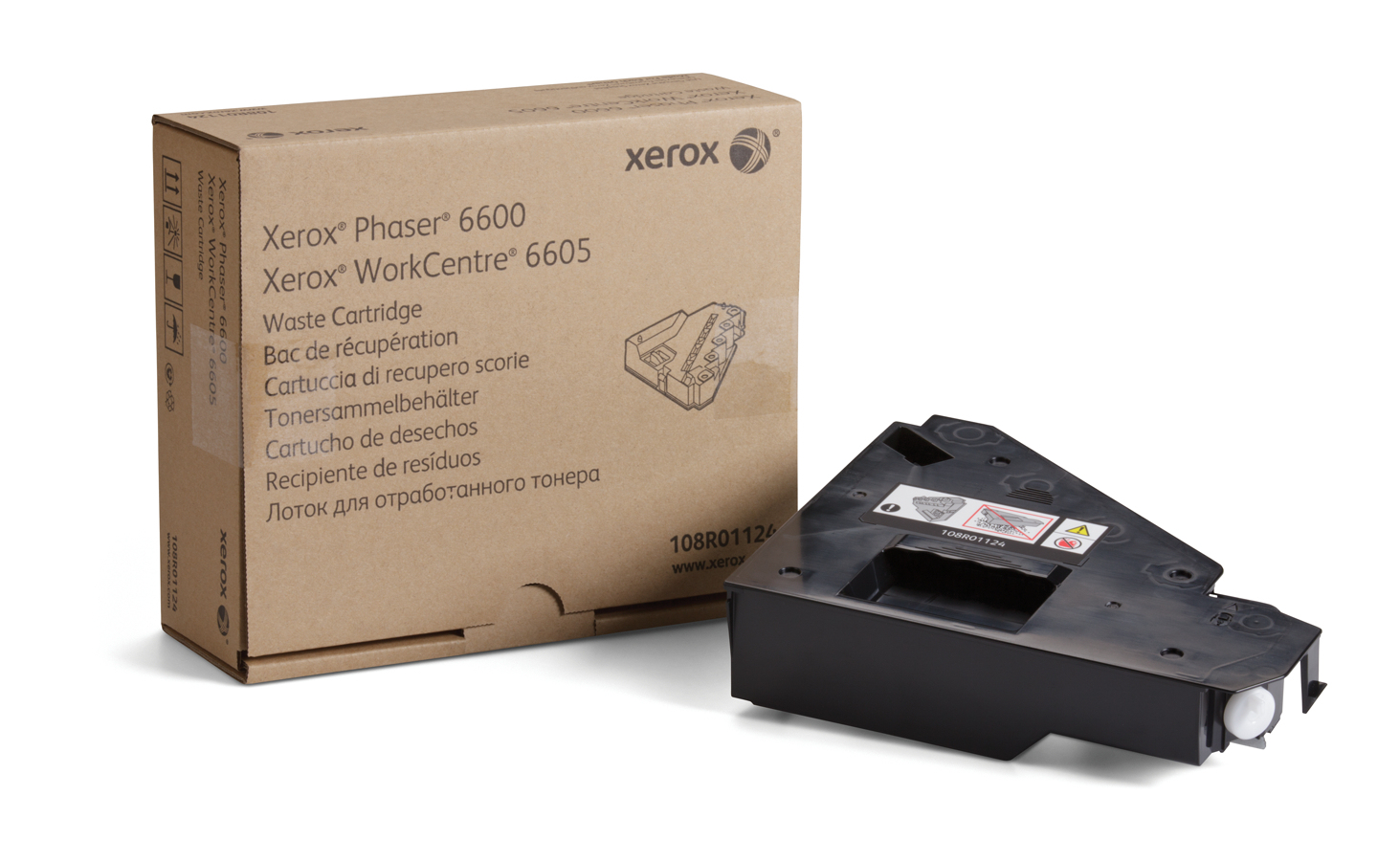 Xerox 108R01124 Toner waste box, 30K pages for Xerox Phaser 6600