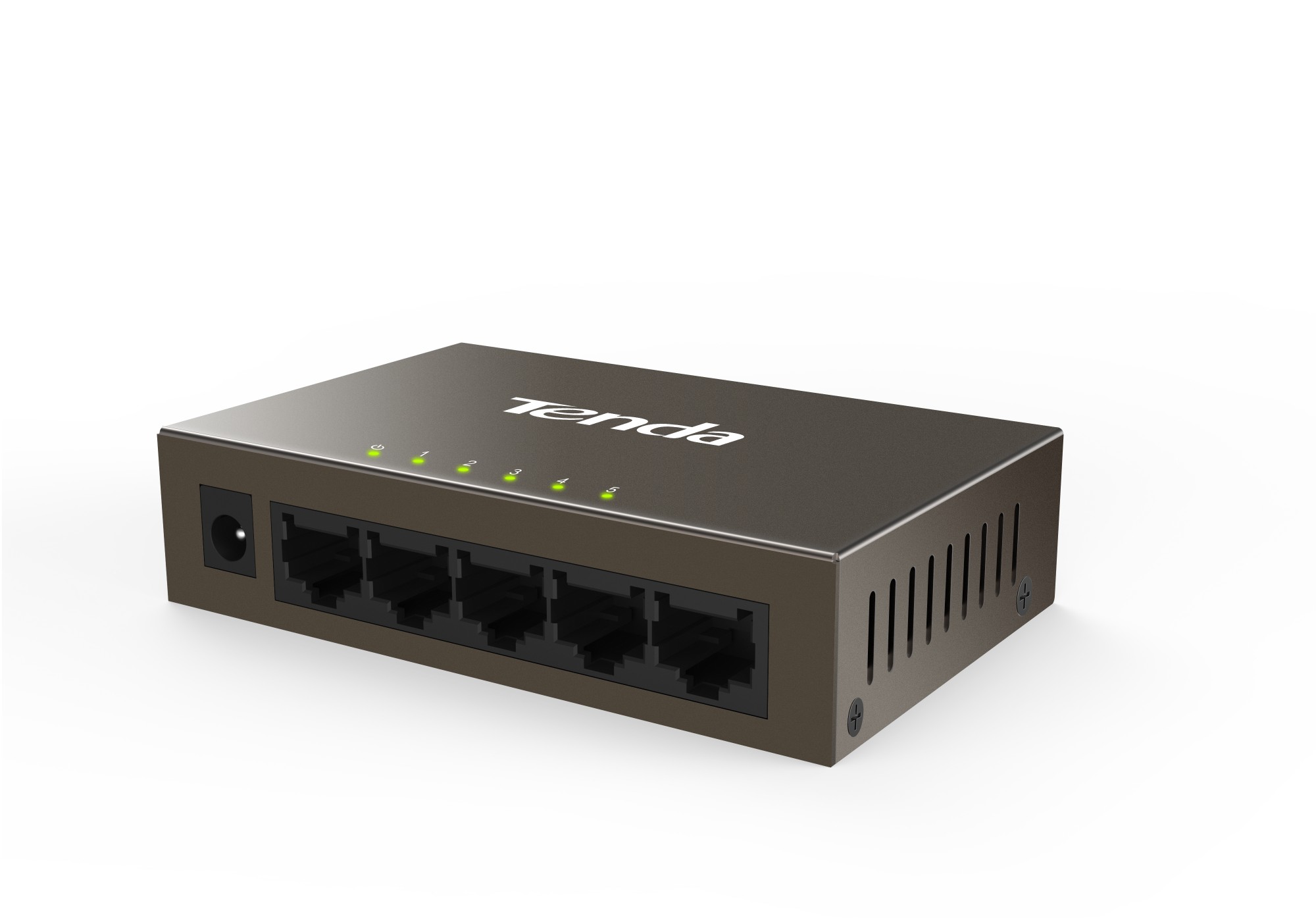 Tenda TEF1005D network switch Unmanaged Fast Ethernet (10/100) Grey